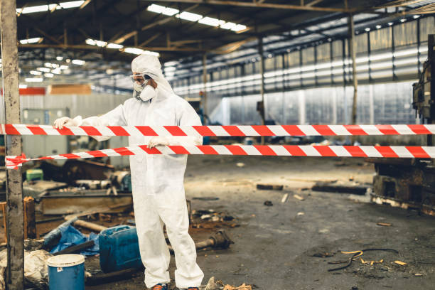 Professional Drug Lab Cleanup technician working in Rumsey, CA